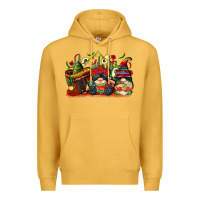 Mustard cinco de mayo gnomes Premium Hoodie - CowGirlArtShop