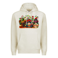 Oatmeal Heather cinco de mayo gnomes Premium Hoodie - CowGirlArtShop