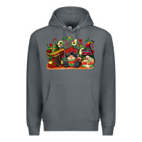 Rock cinco de mayo gnomes Premium Hoodie - CowGirlArtShop