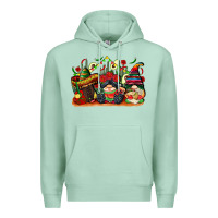 Seafoam cinco de mayo gnomes Premium Hoodie - CowGirlArtShop