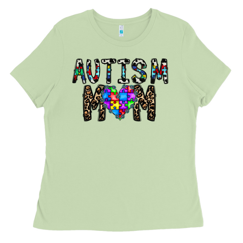 Autism Mom Ladies Tee by CowhideDigitalArt | Teevron