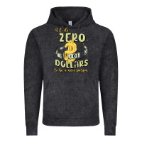 Vintage Black it costs zero dollars to be a nice person Vintage Hoodie - MaliasSmallBusiness