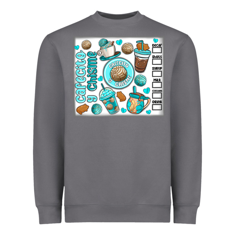 Cafecito Y Chisme Heavyweight Sweatshirt by MaliasSmallBusiness | Teevron