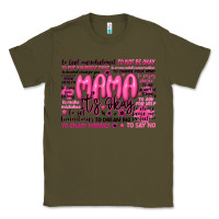 Army Green mama its okay typography Classic Tee - JahusDesignShop