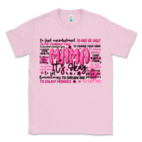 Bubblegum Pink mama its okay typography Classic Tee - JahusDesignShop