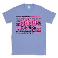 Colony Blue mama its okay typography Classic Tee - JahusDesignShop