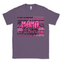 Lavender mama its okay typography Classic Tee - JahusDesignShop