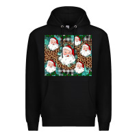 Black santa Premium Hoodie - JahusDesignShop