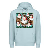 Blue Mist santa Premium Hoodie - JahusDesignShop