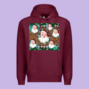 Santa Premium Hoodie Designed By Jahusdesignshop