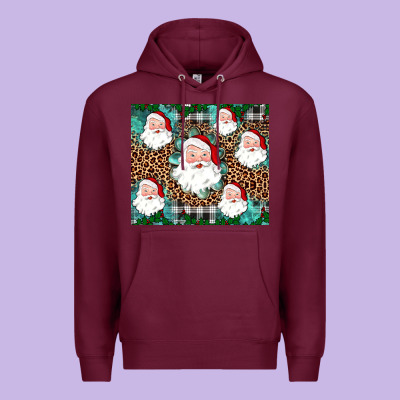 Santa Premium Hoodie Designed By Jahusdesignshop