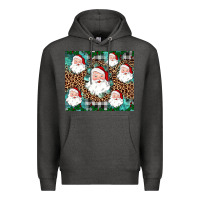 Charcoal Heather santa Premium Hoodie - JahusDesignShop