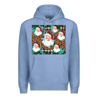 Colony Blue santa Premium Hoodie - JahusDesignShop