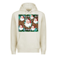 Oatmeal Heather santa Premium Hoodie - JahusDesignShop