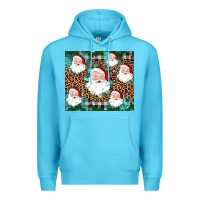 Ocean Blue santa Premium Hoodie - JahusDesignShop