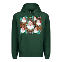 Sports Green santa Premium Hoodie - JahusDesignShop