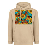 Rustic Sunflowers Heavyweight Hoodie | Teevron