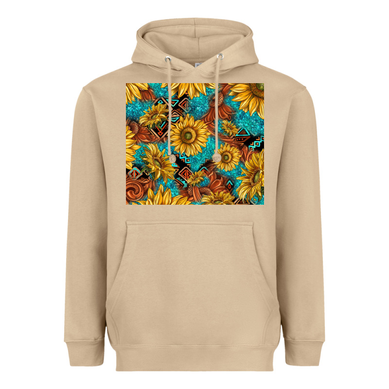 Rustic Sunflowers Heavyweight Hoodie by TumblerDesignByShophia | Teevron