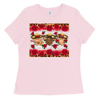 Bubblegum Pink mexico gnomes mouse pad Ladies Tee - HRA Design Shop