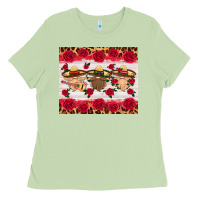Matcha mexico gnomes mouse pad Ladies Tee - HRA Design Shop