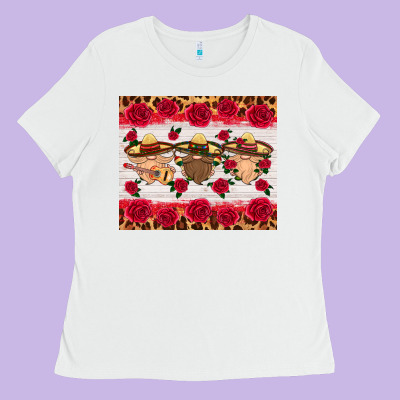Mexico Gnomes Mouse Pad Ladies Tee Designed By Hra Design Shop