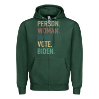 Sports Green Person Woman Man Vote Biden Zipper Hoodie - Bettercallsaul