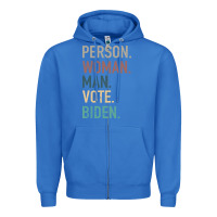 True Royal Person Woman Man Vote Biden Zipper Hoodie - Bettercallsaul