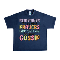 Navy remember me in your prayers like you do in your go Urban Heavy Tee - MaliasSmallBusiness