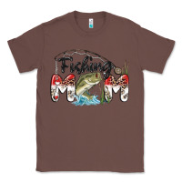 Chestnut fishing mom Classic Tee - MaliasSmallBusiness