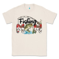 Natural fishing mom Classic Tee - MaliasSmallBusiness