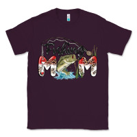 Plum fishing mom Classic Tee - MaliasSmallBusiness