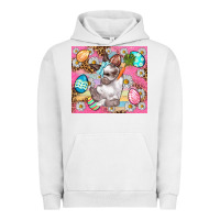 Pigment Lunar Rock Easter Bunny And Egg With Leopard Pattern Tumbler Urban Hoodie - BundleAndBundleShop