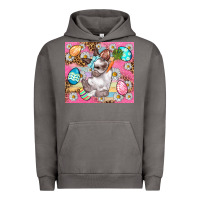 Pigment Tornado Easter Bunny And Egg With Leopard Pattern Tumbler Urban Hoodie - BundleAndBundleShop