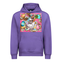 Tulip Easter Bunny And Egg With Leopard Pattern Tumbler Urban Hoodie - BundleAndBundleShop
