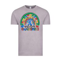 Vintage Zinc autism awareness rainbow Vintage Tee - MaliasSmallBusiness