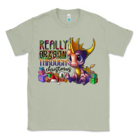 Matcha real dragon through christmas Classic Tee - CowhideDigitalArt