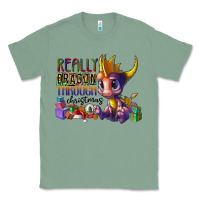 Sage real dragon through christmas Classic Tee - CowhideDigitalArt