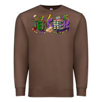 Chestnut teacher mardi gras Premium Sweatshirt - CowGirlArtShop