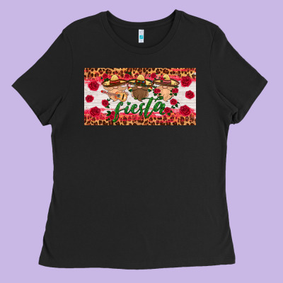 Fiesta Mexico Gnomes License Plate Ladies Tee Designed By Hra Design Shop