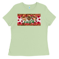 Matcha fiesta mexico gnomes license plate Ladies Tee - HRA Design Shop