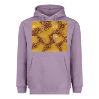Lavender gold glitter with leopard pattern Heavyweight Hoodie - TumblerDesignByShophia