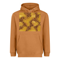 Meerkat gold glitter with leopard pattern Heavyweight Hoodie - TumblerDesignByShophia