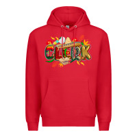 Red cinco de mayo clerk Premium Hoodie - CowGirlArtShop