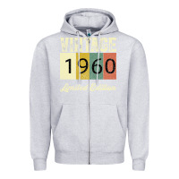 Heather Grey Vintage 1960 Limited Edition Zipper Hoodie - Bettercallsaul