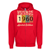 Vintage 1960 Limited Edition Zipper Hoodie | Teevron