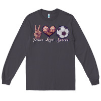 Smoke peace love soccer Long Sleeve Tee - JahusDesignShop