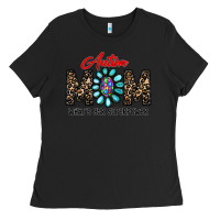 Black autism Ladies Tee - CowhideDigitalArt