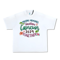 White making memories vacation cancun 2024 together Urban Heavy Tee - MaliasSmallBusiness