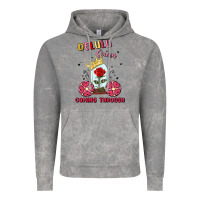 Cloud Rock delulu queen coming through Vintage Hoodie - MaliasSmallBusiness