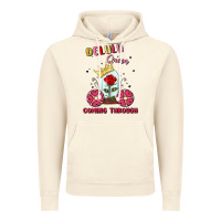 Vintage Artic delulu queen coming through Vintage Hoodie - MaliasSmallBusiness